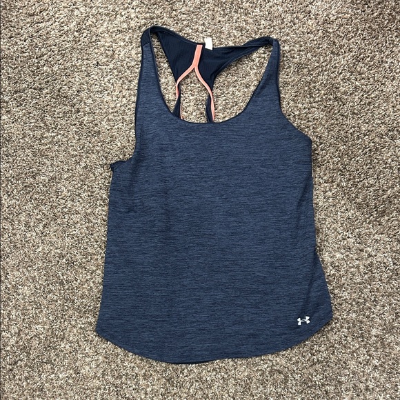 Under Armour Women's Navy Tank Top - Picture 1 of 2